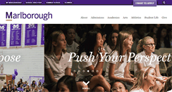 Desktop Screenshot of marlborough.org